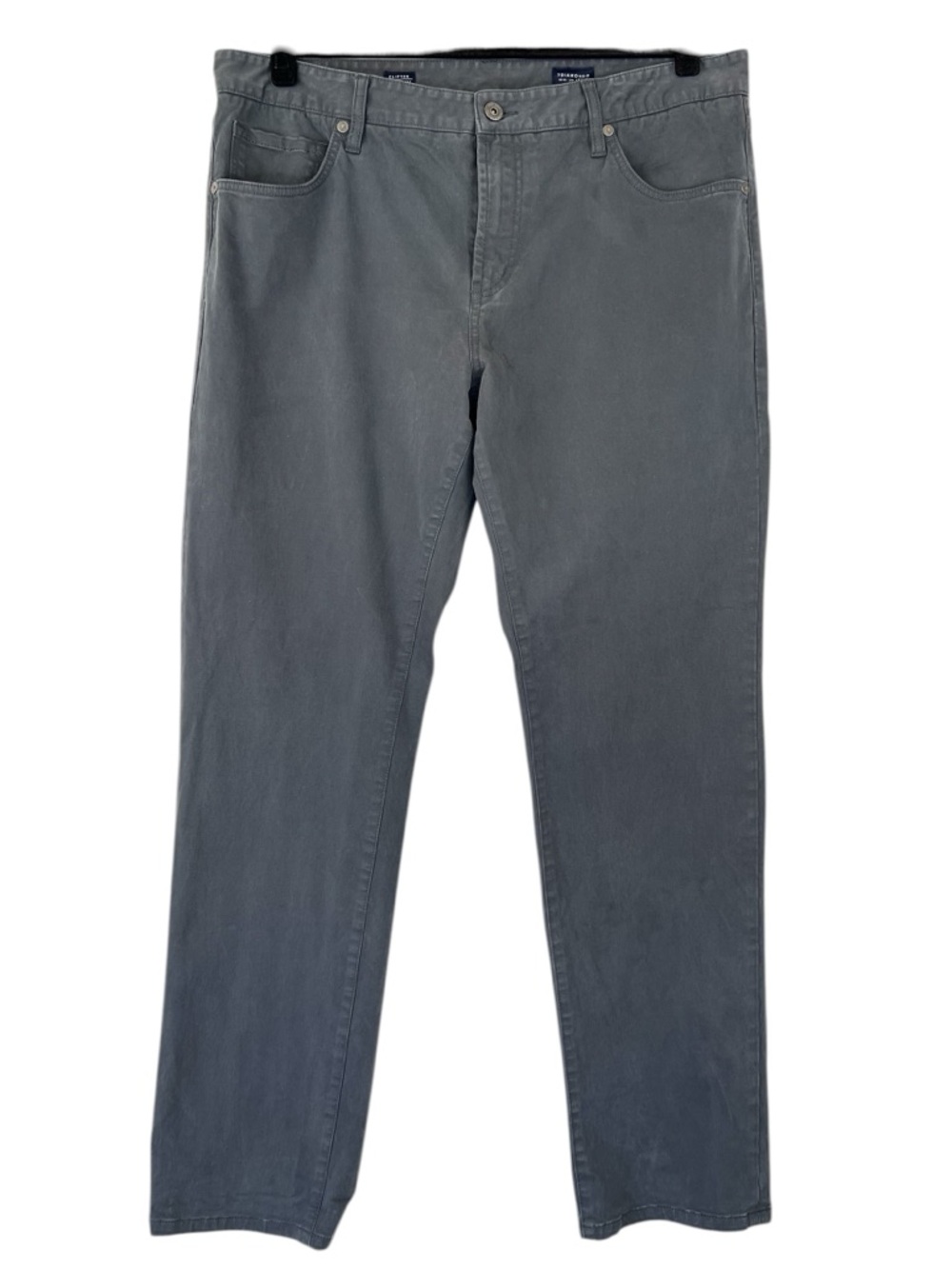 7 Diamonds Clifton Slim Brushed Twill Slim Straight Leg Five Pocket Pants 36x32